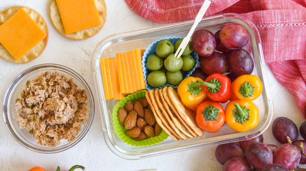 Snack Plate For Lunch Recipe Bumble Bee Seafoods