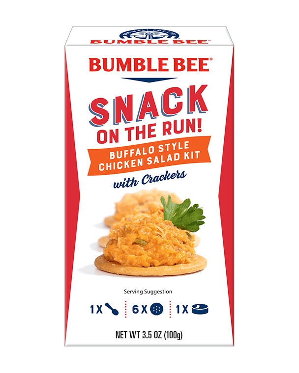 Bumble Bee Snack On The Run Buffalo Style Chicken Salad With Crackers Kit Bumble Bee Seafood