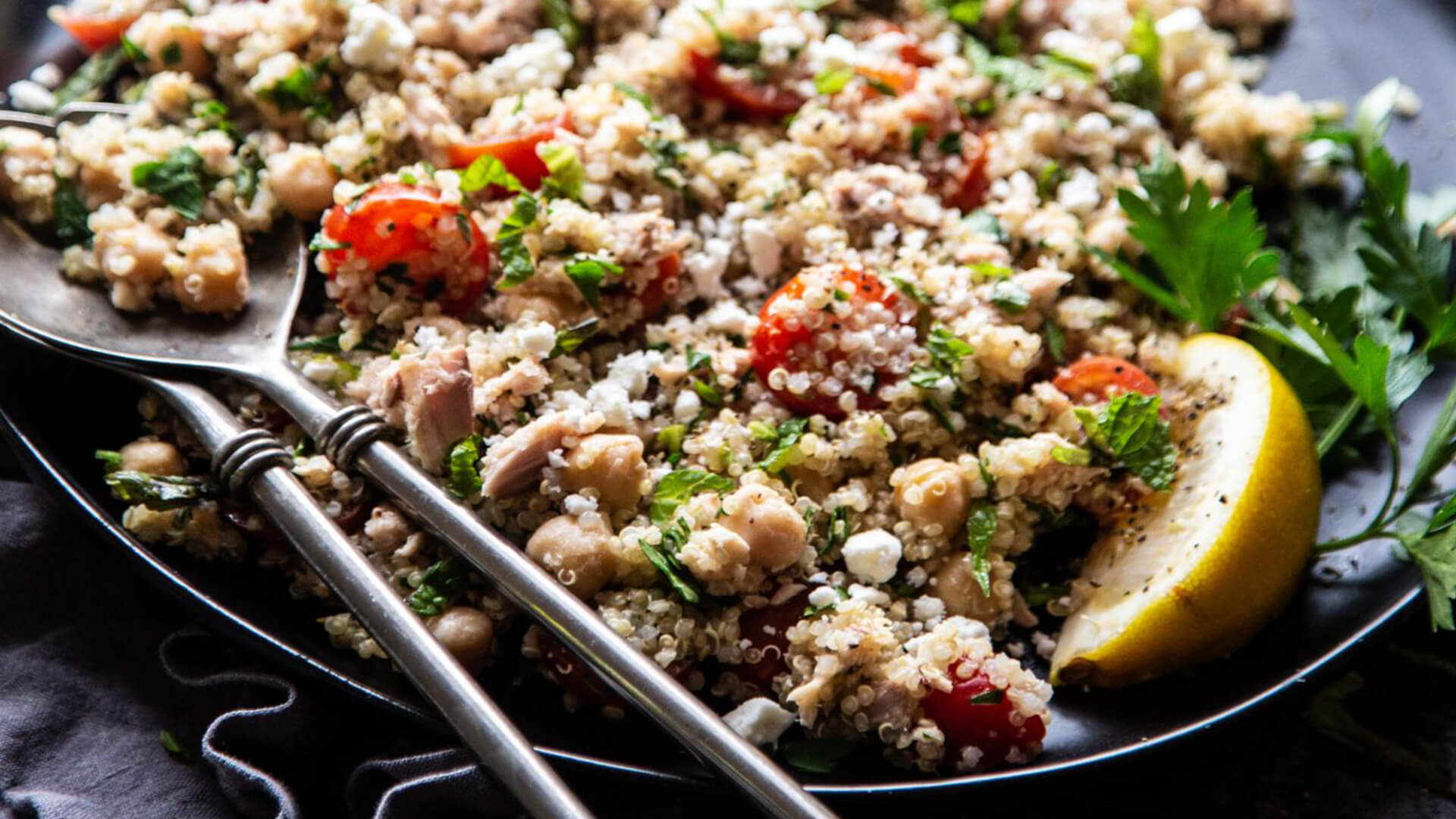 Mediterranean Tuna & Quinoa Salad Recipe | Bumble Bee Seafoods
