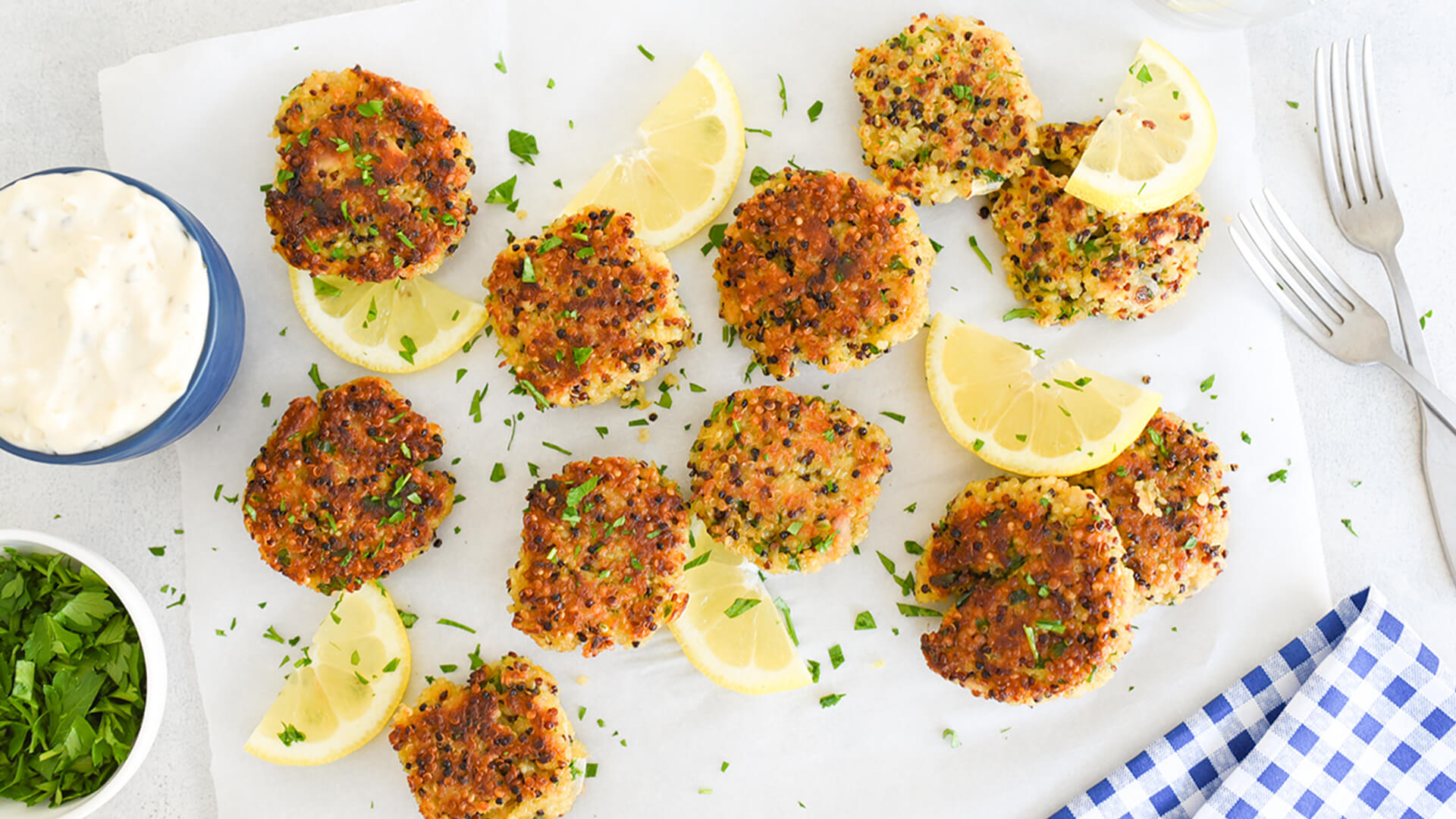 Quinoa Tuna Cakes Recipe | Bumble Bee Seafoods