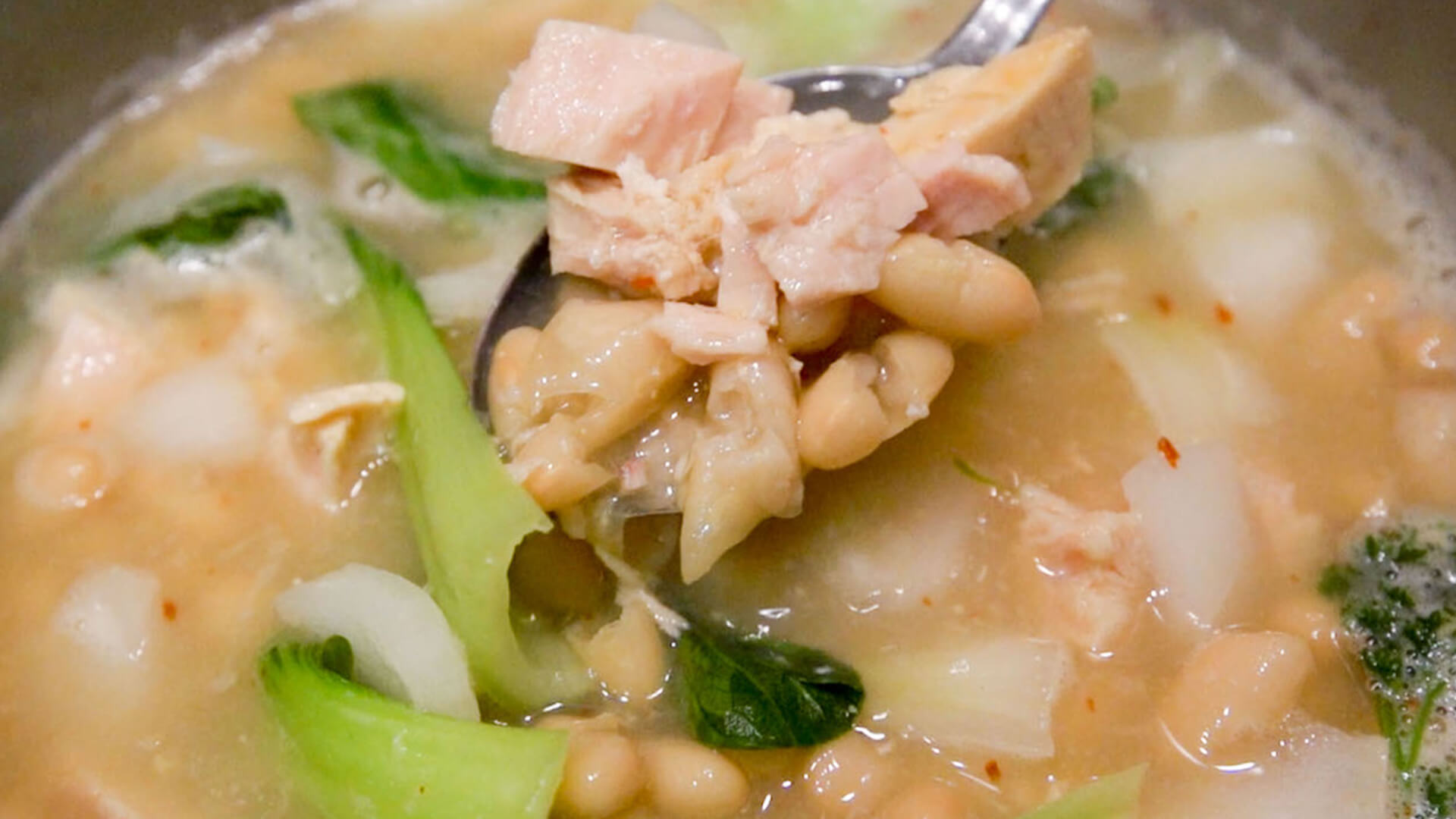 Spinach, White Bean & Tuna Soup Recipe | Bumble Bee Seafoods