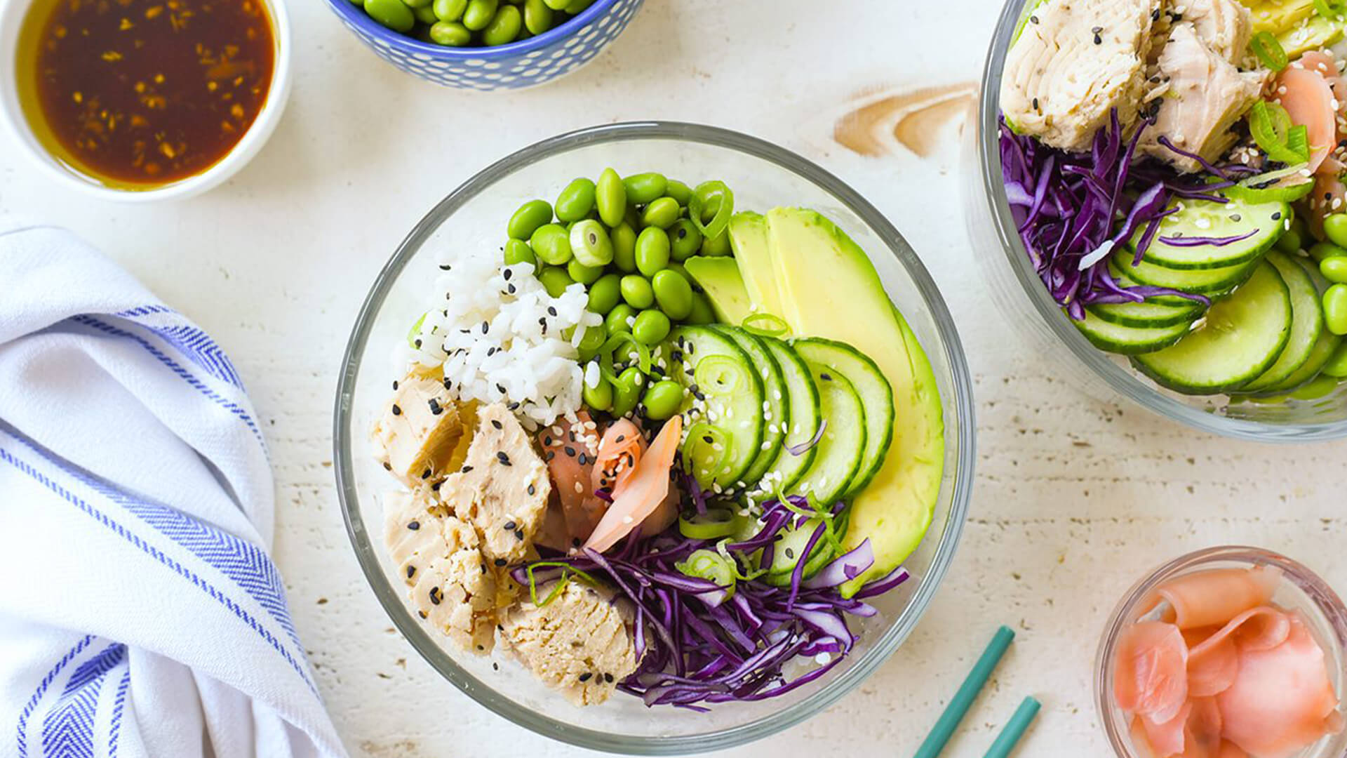 Travel Ready Sesame-Ginger Tuna Bowl - Bumble Bee Seafood