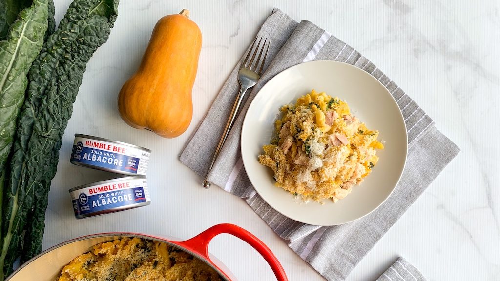 TUNA PUMPKIN MAC & CHEESE - Bumble Bee Seafood