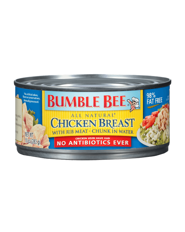 BUMBLE BEE® Premium Chicken Breast Chunk In Water with No Antibiotics Ever Bumble Bee Seafood